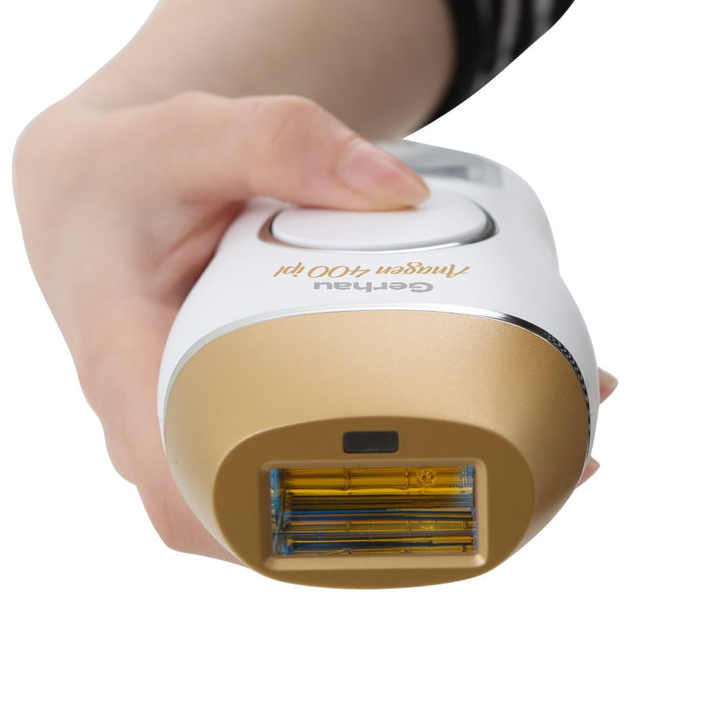 Gerhau Anagen 400 IPL Lazer Epilasyon V2 Yeni Versiyon – 4.5 cm² ışık çıkışı – 25 Joule Güç – Değiştirilebilir Gold Başlık – 1 Milyon Atım