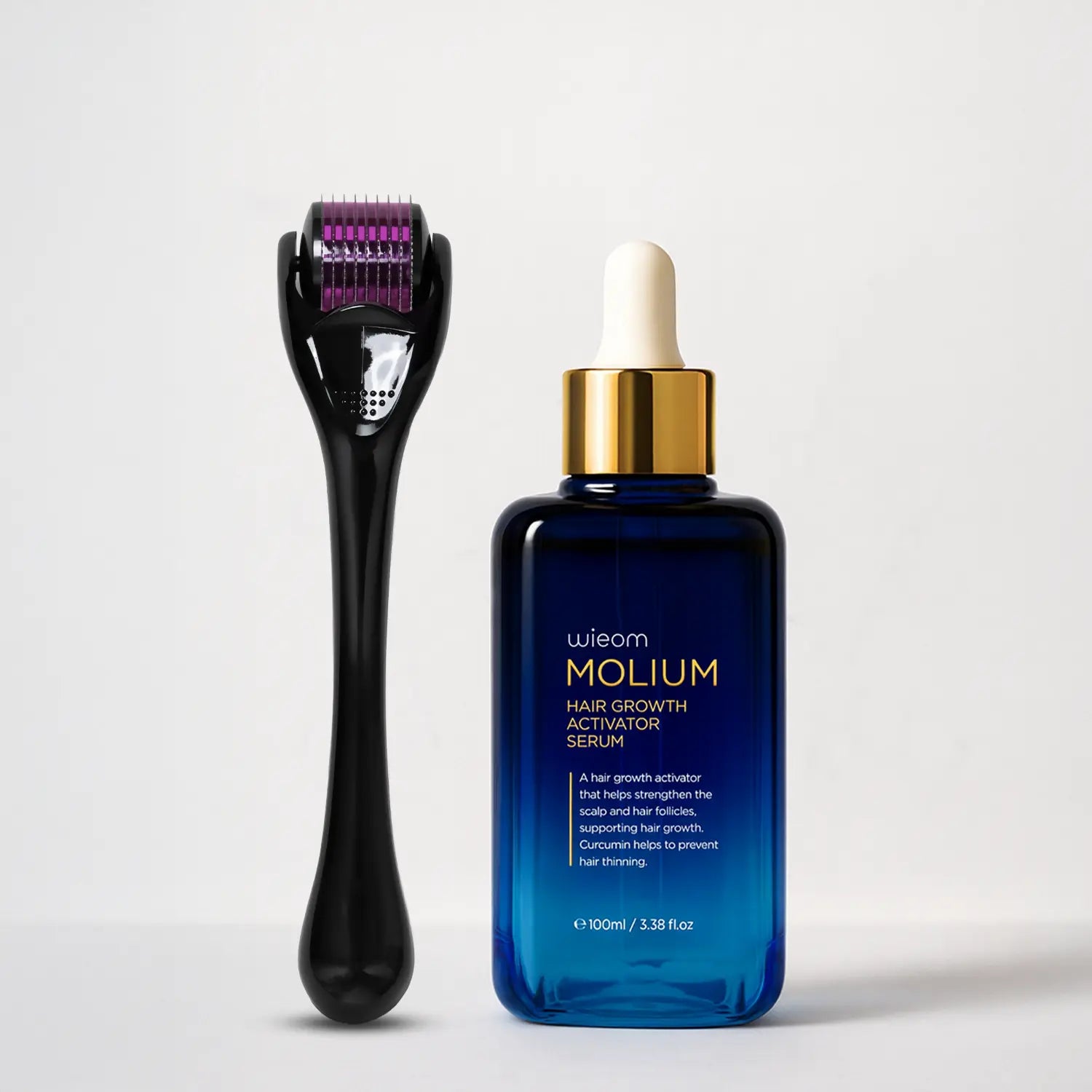 Wieom MOLIUM Saç Aktivatörü (100ml - Erkek/Kadın) Dermaroller Hediyeli!
