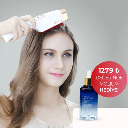 Gerhau ALTO Mikro-Lazer + RF Saç Tarağı - MOLIUM Hediyeli